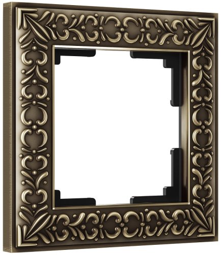 Рамка универсальная Werkel Antik 1-м. металл бронза картинка